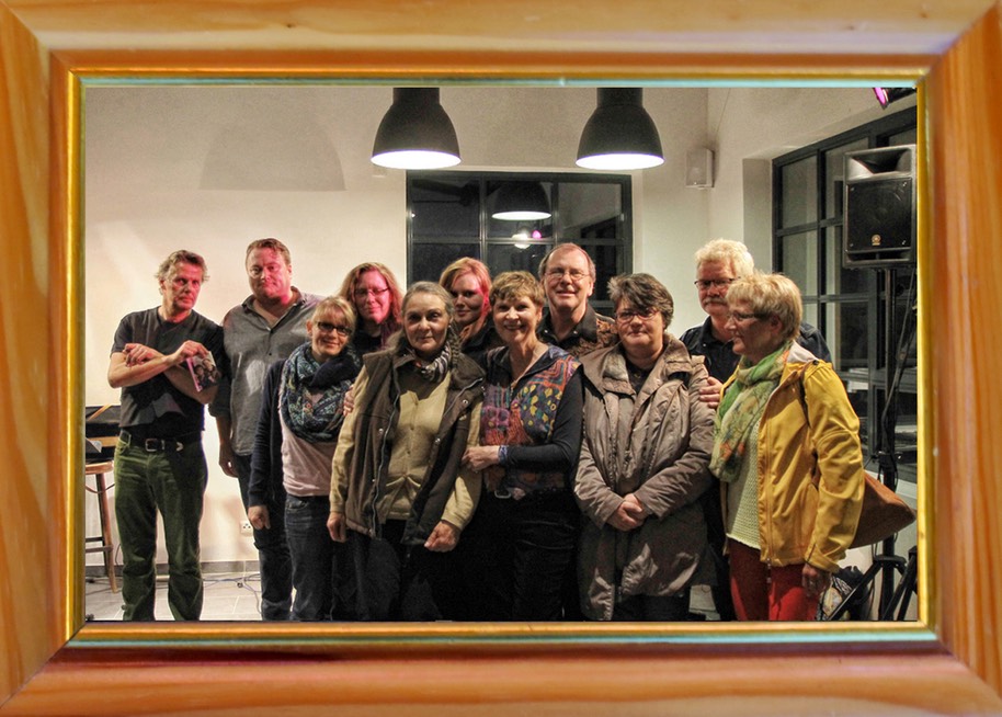 In Concert: Gaby Rückert & Ingo Koster mit "Stulle & Schampus" in der "Alten Schmiede" von Zernien am Tag der Einheit 2015, Foto © Reno Engel