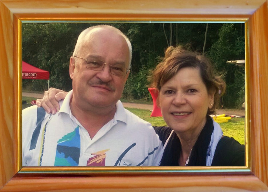 Gaby Rückert & Egon (Wolfgang Kehrer) 2016in Leipzig