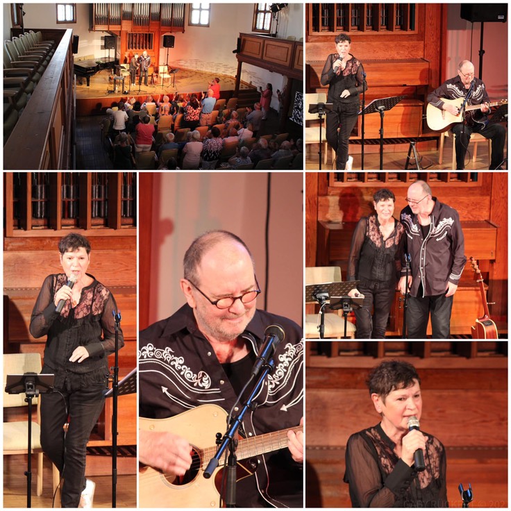 Gaby Rückert und Ingo Koster in der Konzerthalle Bad Freienwalde am 14.08.2022